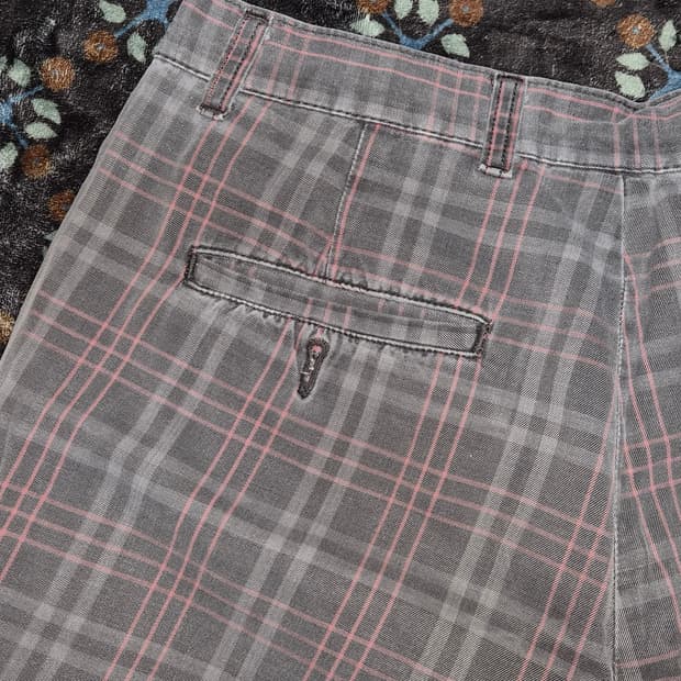 핀터레스트 빈티지 체크 바지 ✨️