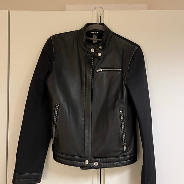 DKNY 양가죽 자켓
