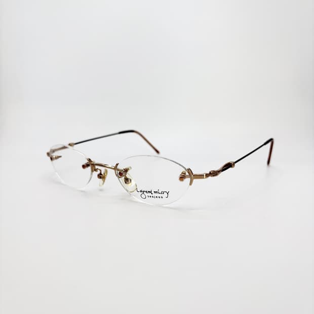 서전 LEGENT 골드 오벌형 무테 