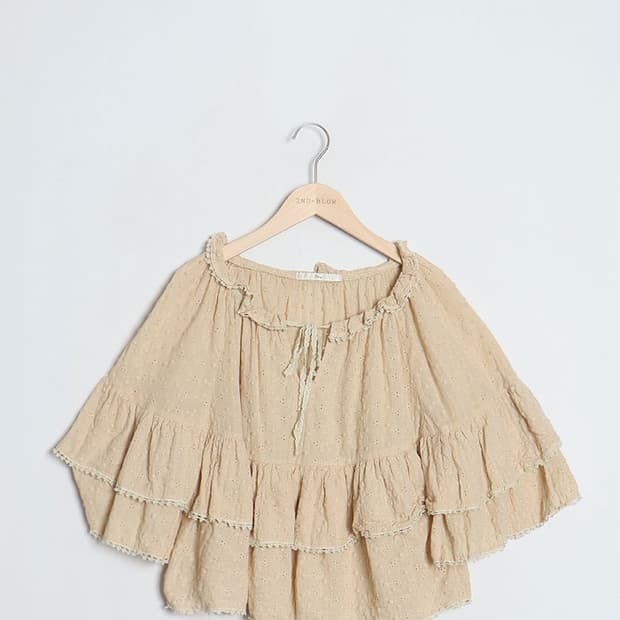 Crisp EyeletLace Tunic