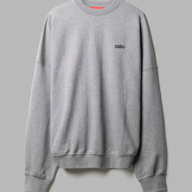 [XL / 새상품] 032c 멀티 미디어 버블 크루넥 맨투맨