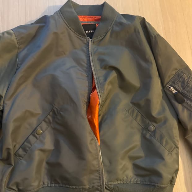 BEAMS 빔즈 MA-1 자켓