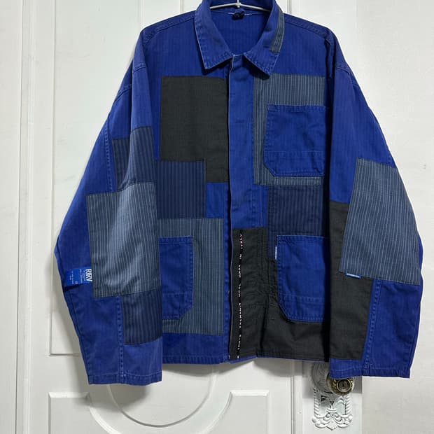 프렌치 리메이크 패치워크 자켓