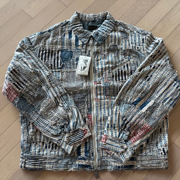 [2] 캐피탈 kapital 리버티 보로 집업 히코리 자켓