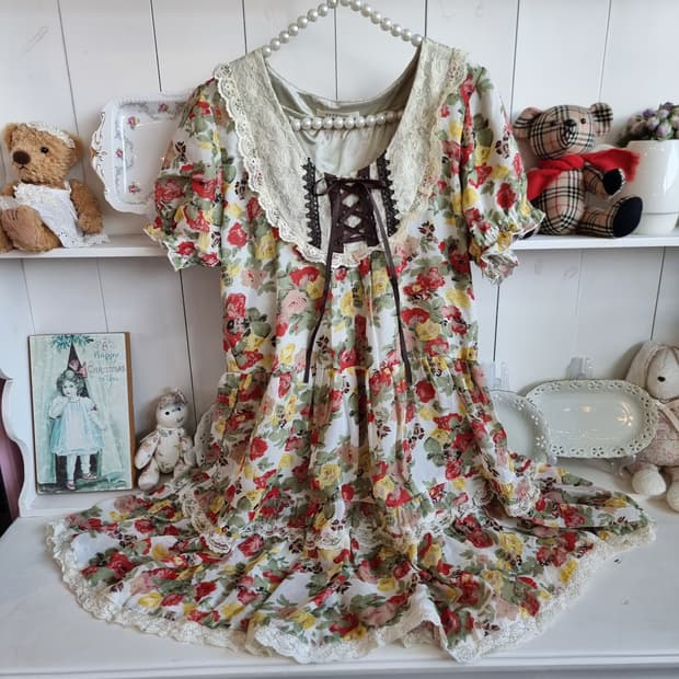 (axes femme(엑시즈팜)) 로맨틱 플라워 원피스