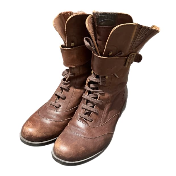 Camper Brown Leather Shoes