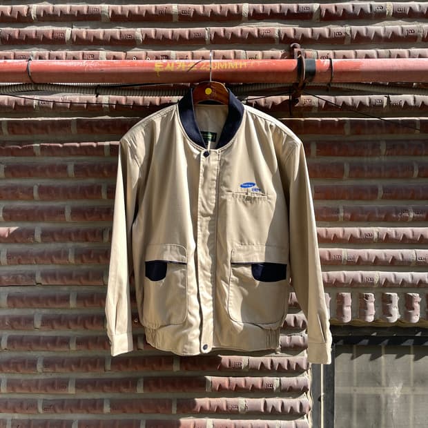 00s 삼성전자 스트라이프 봄버 자켓