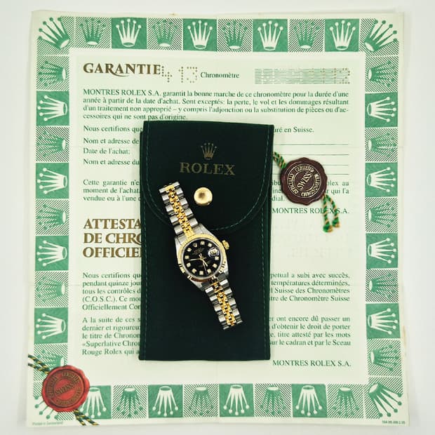 롤렉스 데이저스트 콤비 26mm 여성용