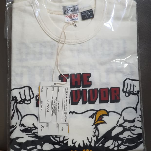 프리휠러스 THE SURVIVOR 반팔티셔츠 XL