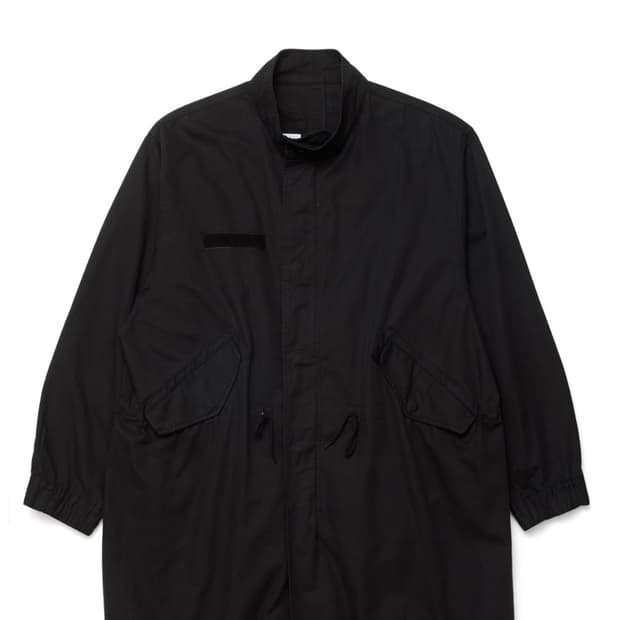 26ss 해칭룸 모즈파카 블랙