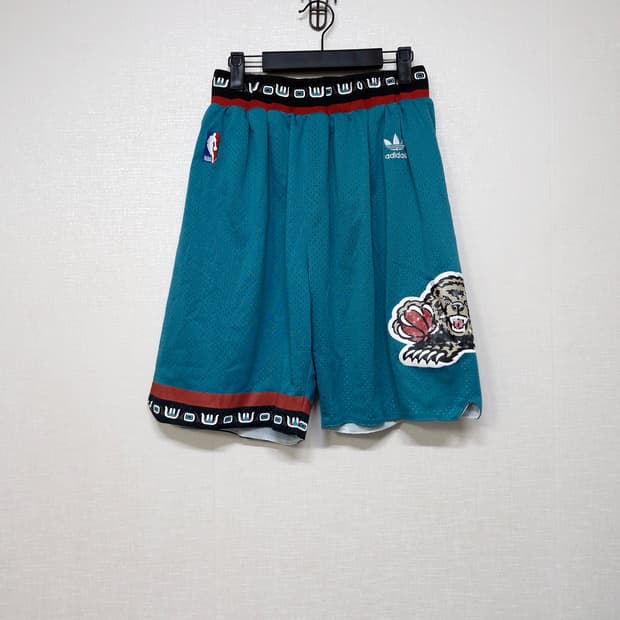 아디다스xNBA. 멤피스 그리즐리스 NBA 농구반바지_L