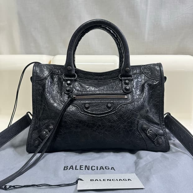 [새상품급 정품] 발렌시아가 르 시티 모터백 스몰