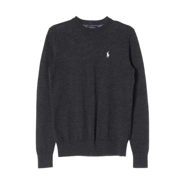 폴로 메리노 울 니트 