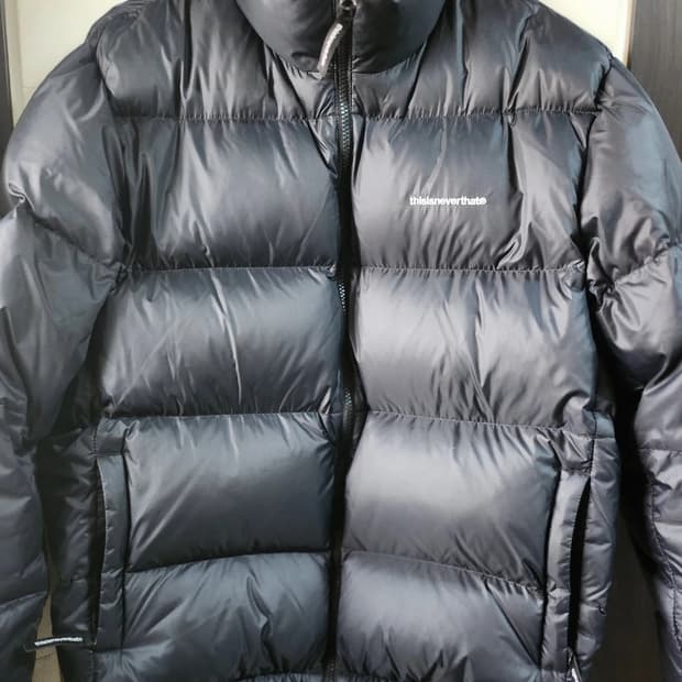 디스이즈네버댓 퍼텍스T다운 패딩 블랙 S