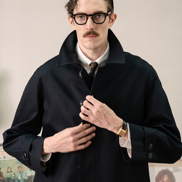 (새제품)부기홀리데이 10 MAC COAT(NAVY) M사이즈