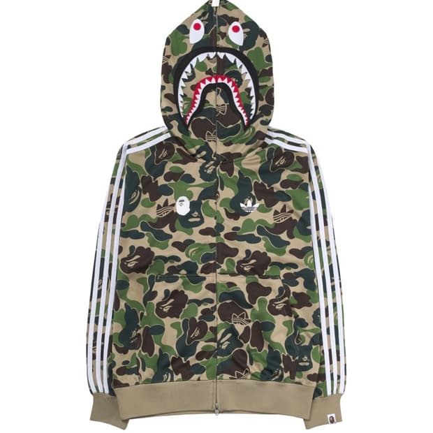 베이프 아디다스 샤크후드 US사이즈 xl