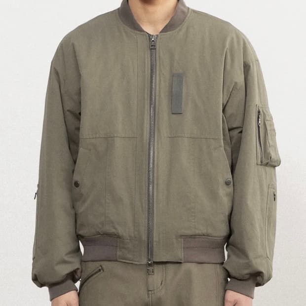 [새제품/2] 비긴202 리노 MA-1 점퍼 [빈티지 베이지]