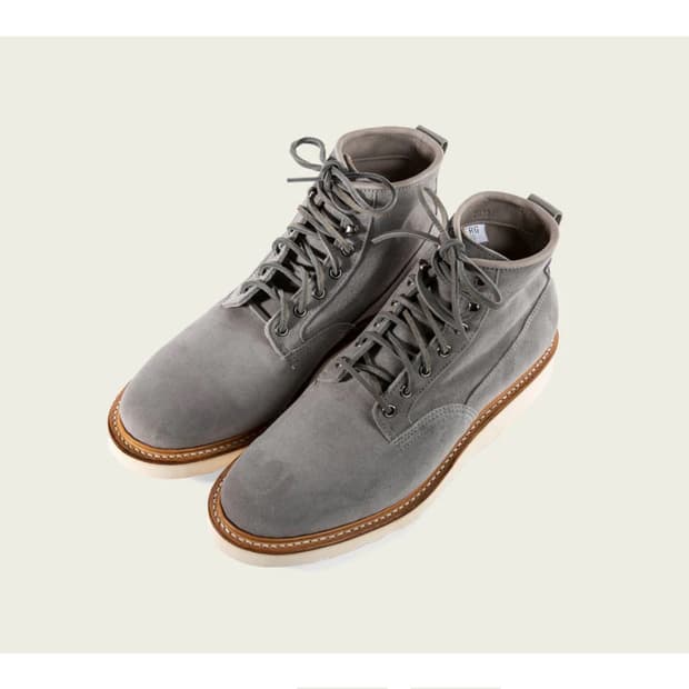 바이버그 스카우트 부츠 그레이 스웨이드 8사이즈  알든