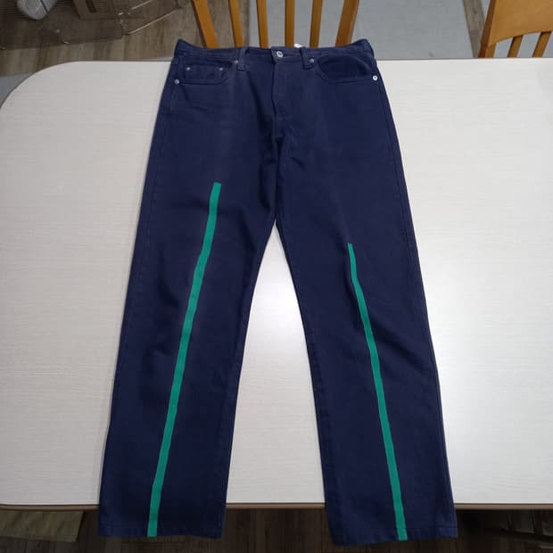 33 05's 리바이스501 일자진 진청 커스텀 33-421