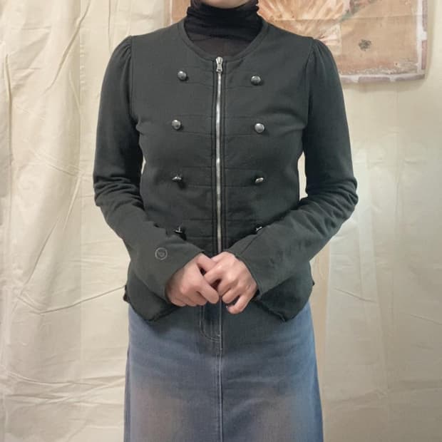 나폴레옹 집업 가디건