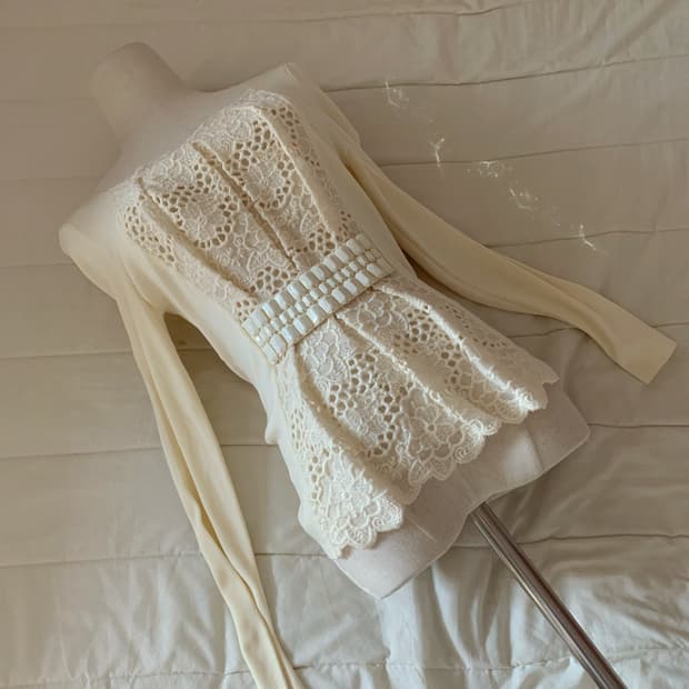 일본빈티지 빈티지 긴팔 페어리 긴팔 크로쉐 긴팔 모리 긴팔 빈티지 나시