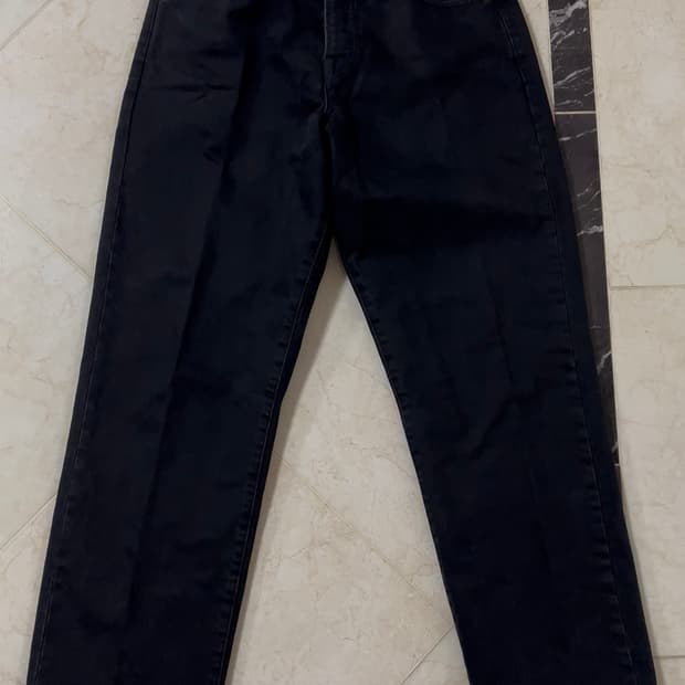 stussy 스투시 빅올 진 데님 블랙