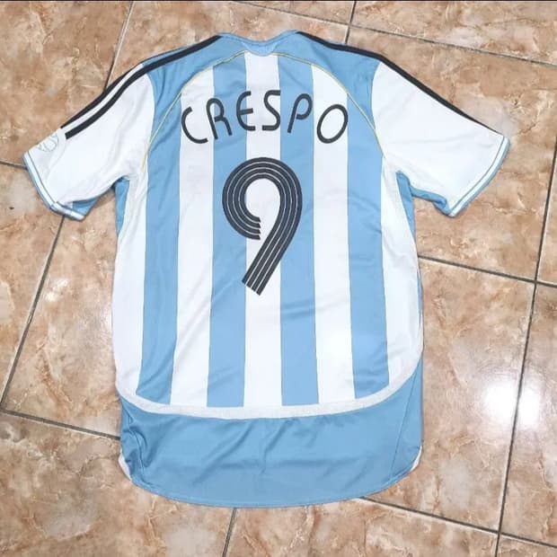 아디다스 05 07 아르헨티나 축구 국대 크레스포 올드레플 축구져지