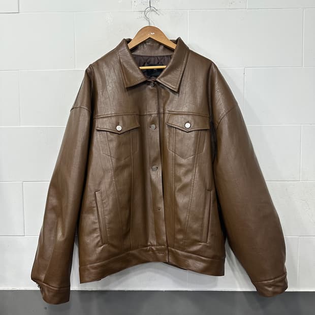 레더 트러커 자켓
