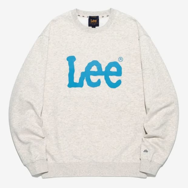 Lee 흰색 맨투맨
