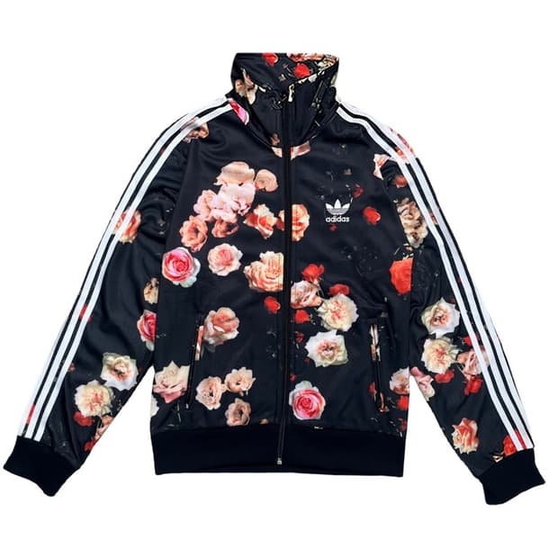 ADIDAS 파이어버드 로즈 플라워 트랙탑 M