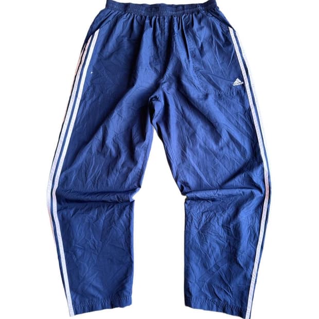 Adidas nylon track pants (31-33)