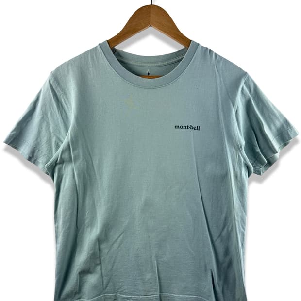 몽벨 우메타로 아제치 백 프린트 티셔츠2005