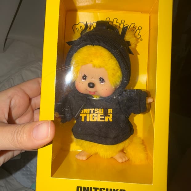 오니츠카 타이거 몬치치 키링 새제품