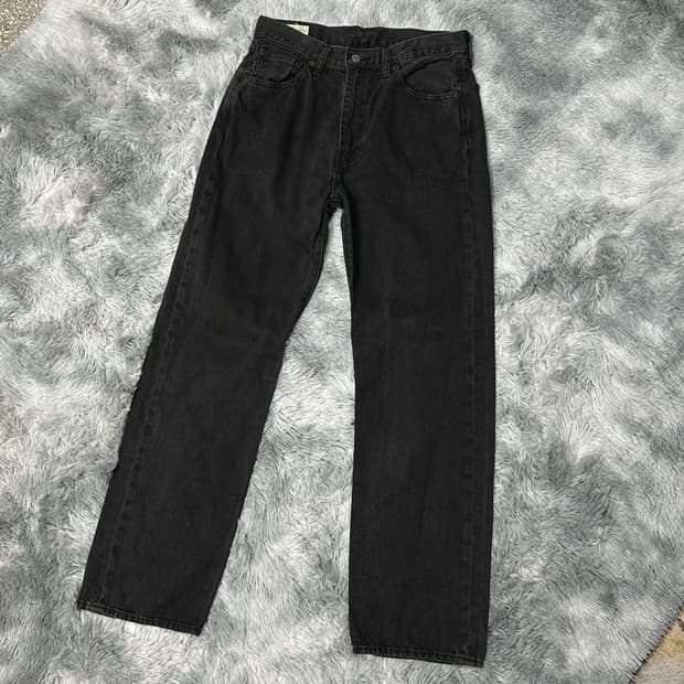 리바이스 신형 흑청 데님팬츠 