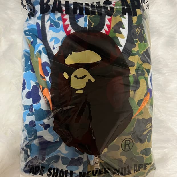 베이프 아수라 세퍼레이트 후드집업 XL