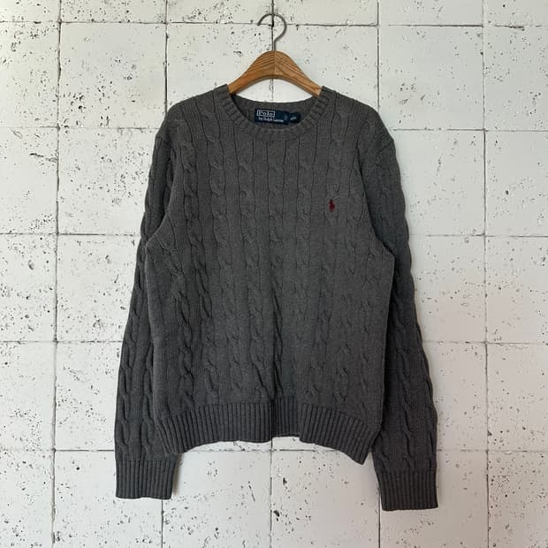 L 폴로 랄프로렌 코튼 니트