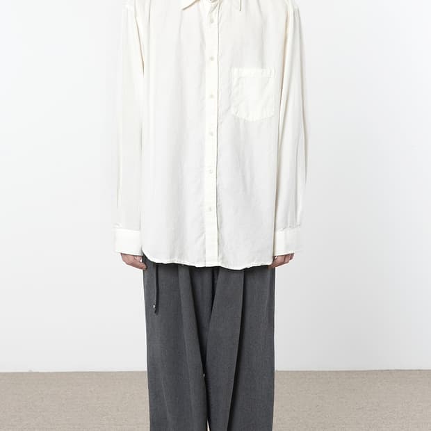 [새상품] 이얼즈어고 재팬 패브릭 포이카 셔츠 m