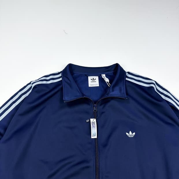 아디다스 베켄바우어 네이비 오버핏 트랙탑 져지 (XXL)