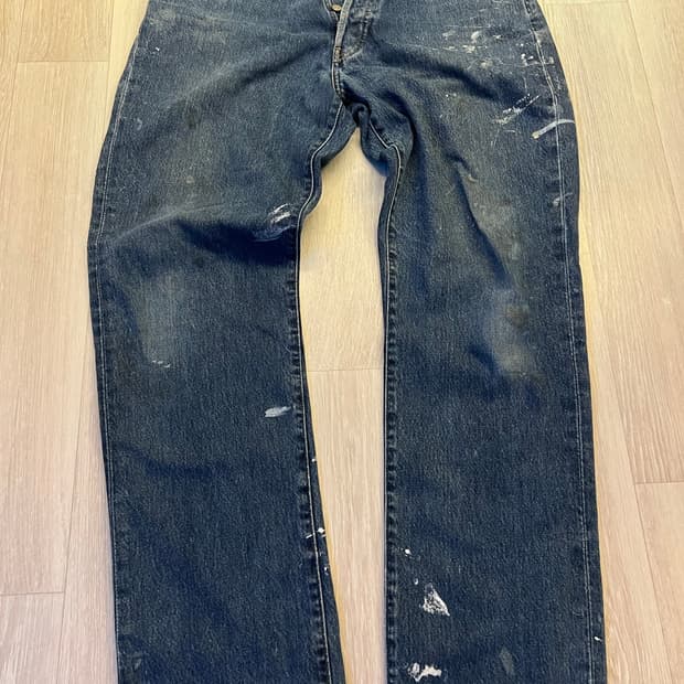 RRL vintage damaged jean