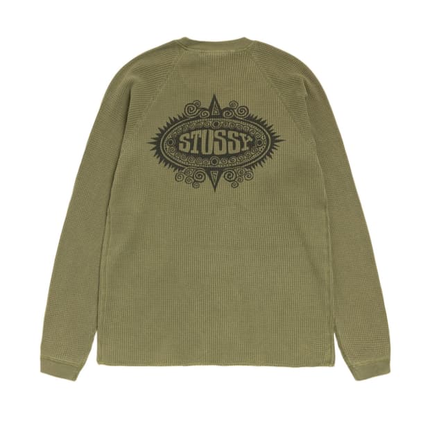 스투시 만트라 래글런 롱슬리브