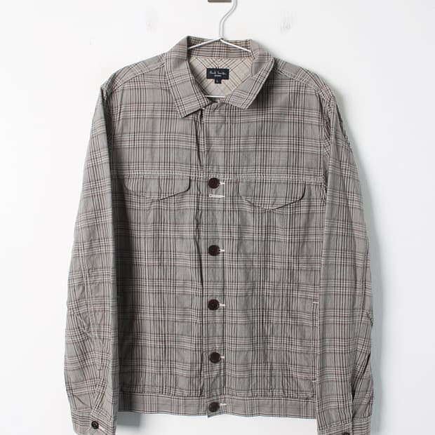 폴 스미스 맨즈 체크자켓