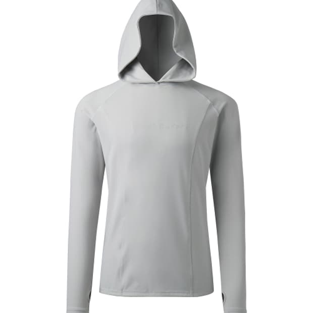 어나더유스 후드 롱슬리브 티셔츠 샌드 그레이 켐프레션 슬림핏