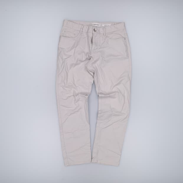 31X30 캘빈클라인 슬림핏 코튼팬츠 0408H1