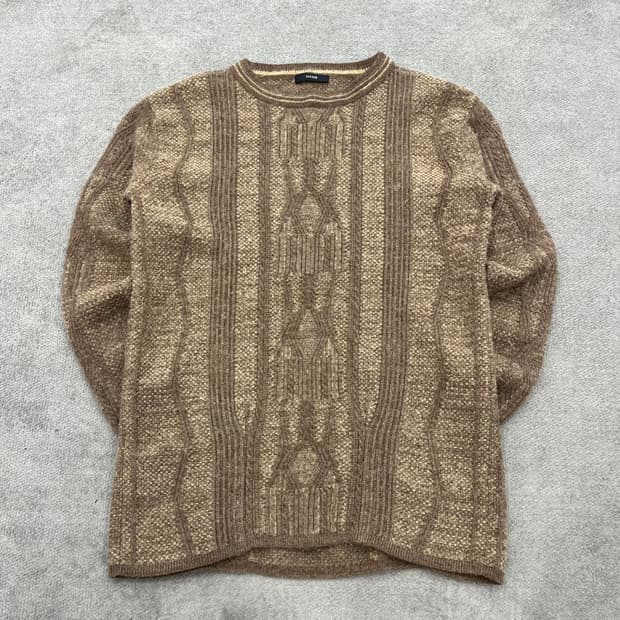 F 시스템옴므 여성 울 알파카니트