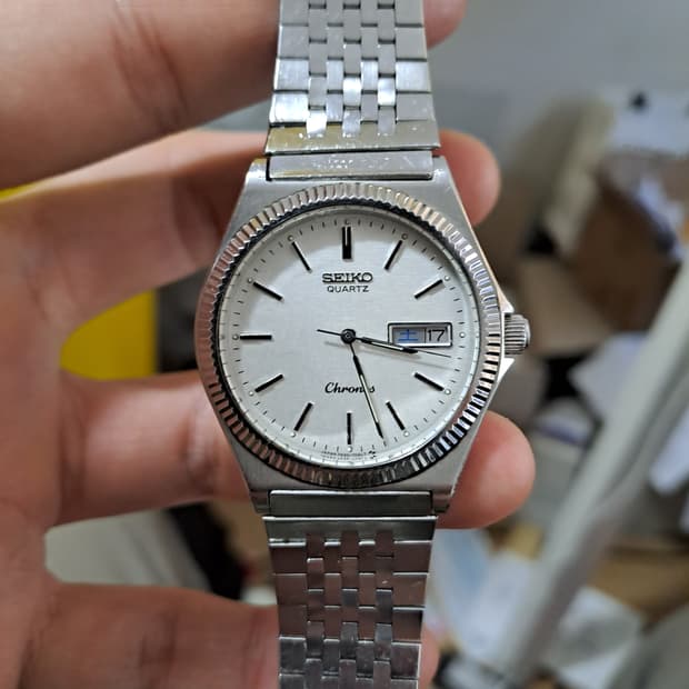 Seiko quartz chronos