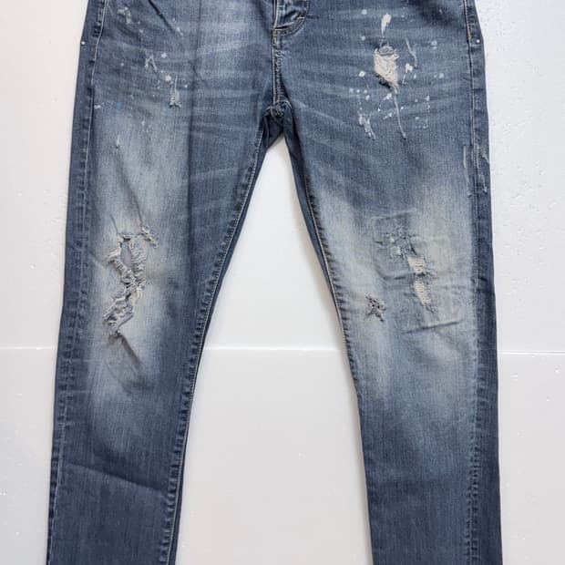 DSQUARED2 디스퀘어드2 디스트로이드 슬림 데님 팬츠 46