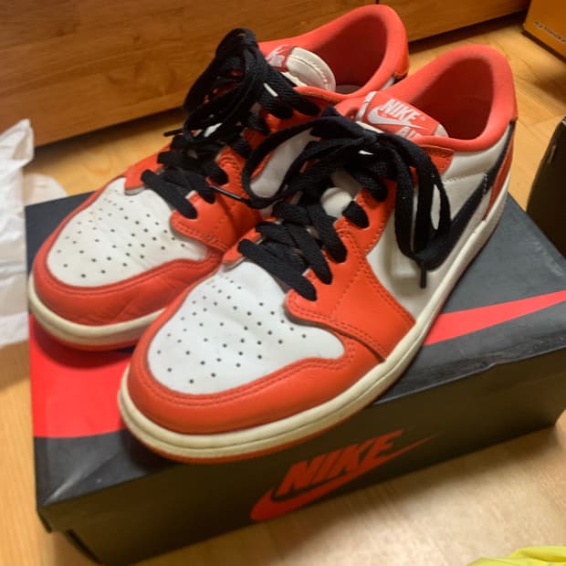 나이키 조던 1 og 스타피쉬 오렌지