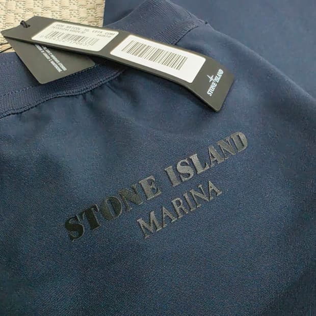 21SS 스톤 아일랜드 마리나 카고 네이비 팬츠