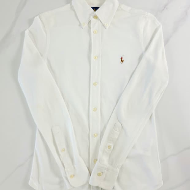 Polo Ralph Lauren / PK 소재 화이트 셔츠