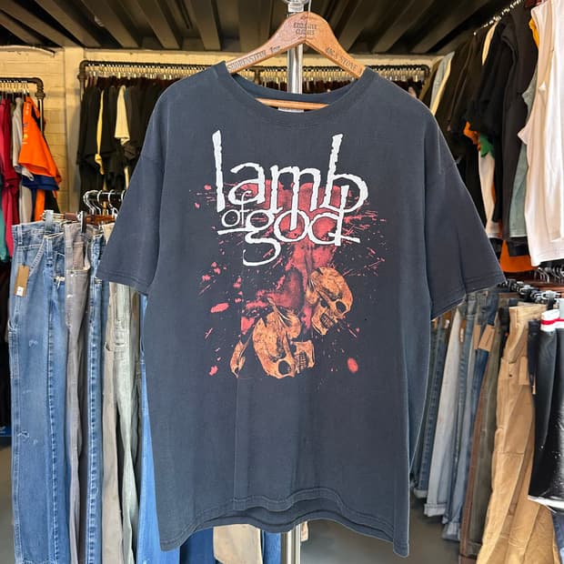 램 오브 갓 Lamb of God 락밴드 프린팅 티셔츠